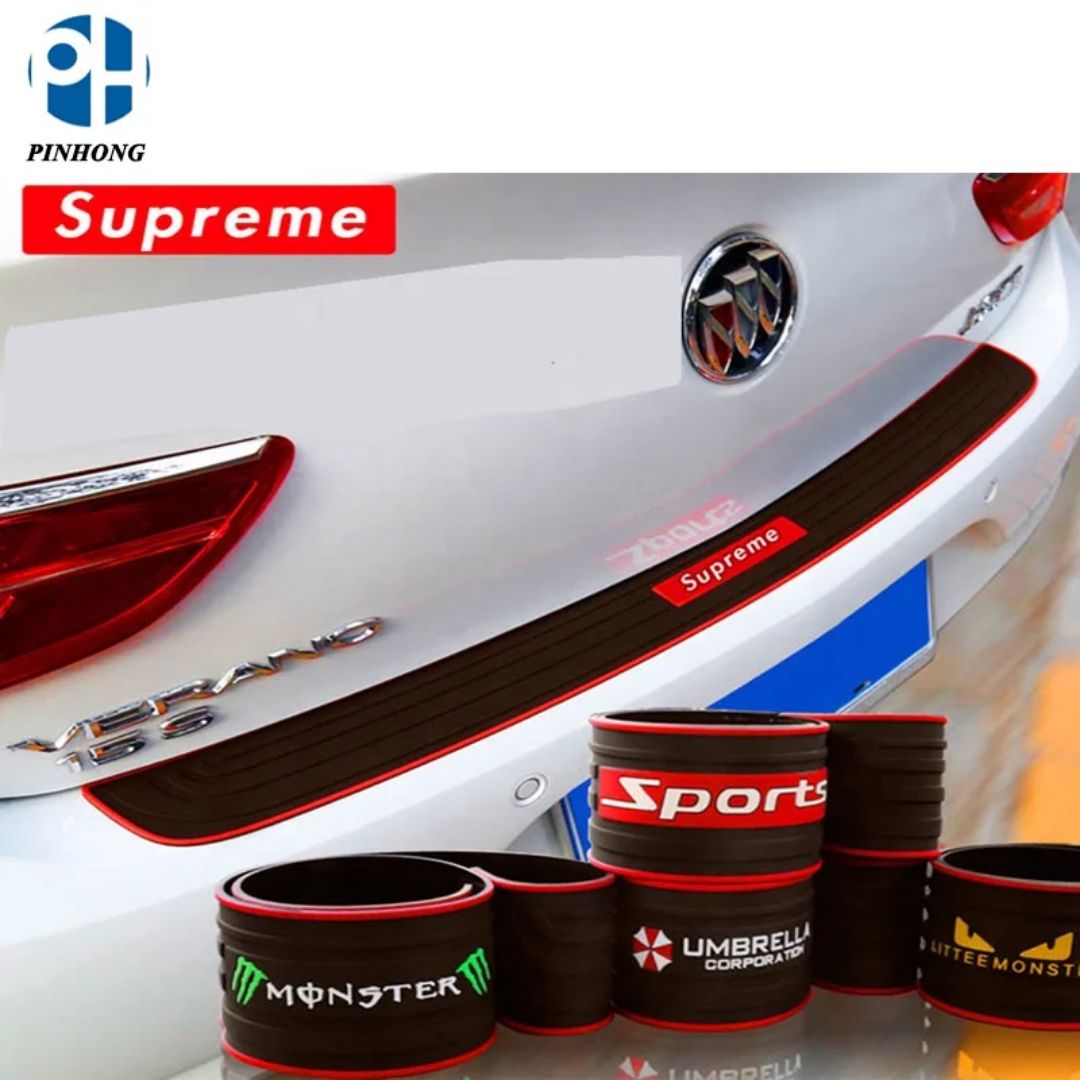 Bande de protection pour pare-chocs arrière de voiture