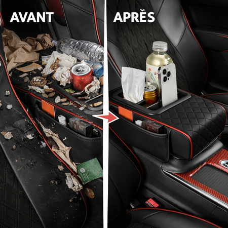Tapis d'accoudoir multifonctionnel de voiture