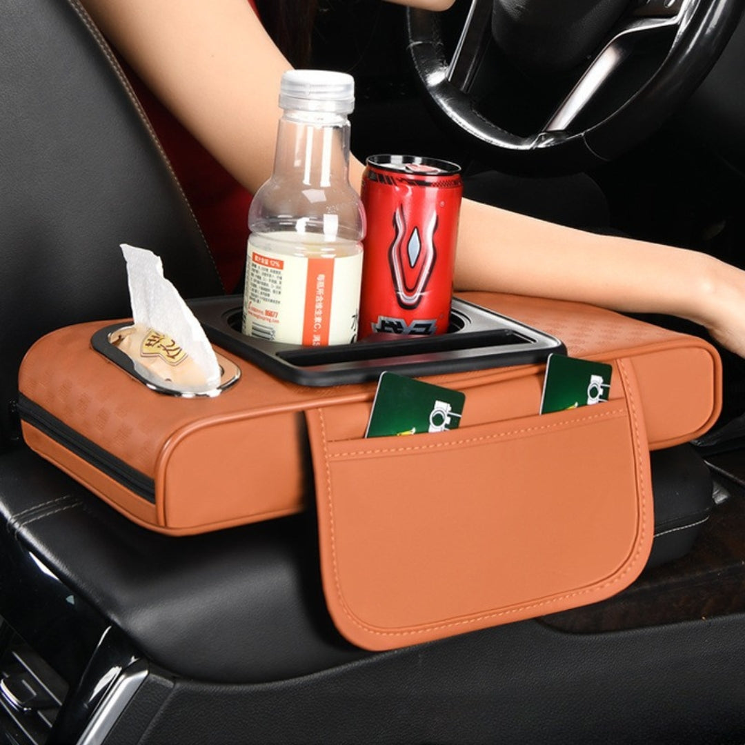 Tapis d'accoudoir multifonctionnel de voiture