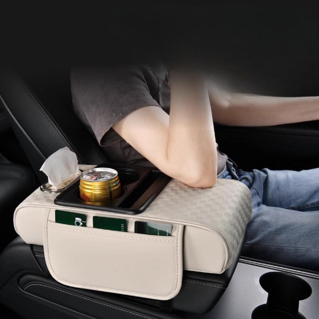 Tapis d'accoudoir multifonctionnel de voiture