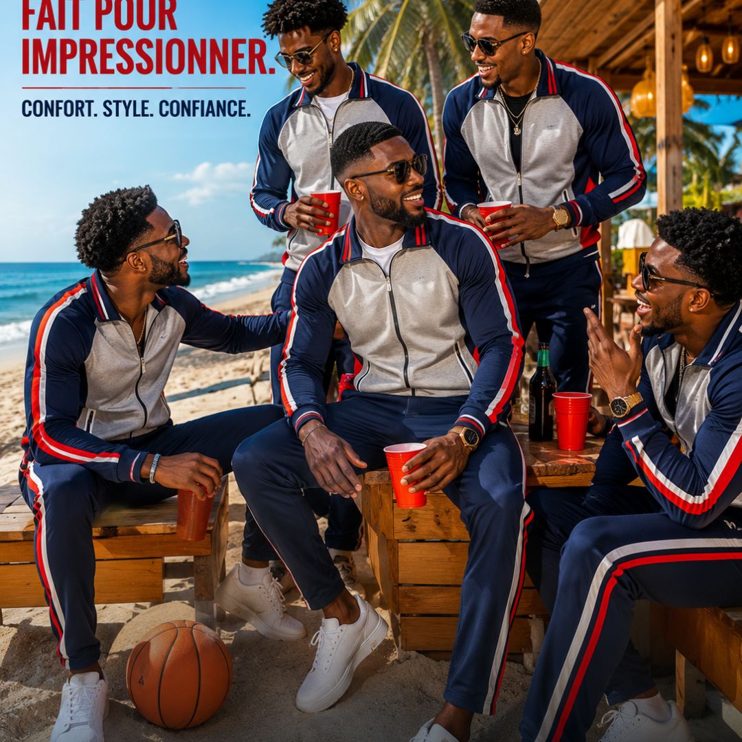 👑 Survêtement Premium Homme – L'Allure Qui Imposera Le Respect