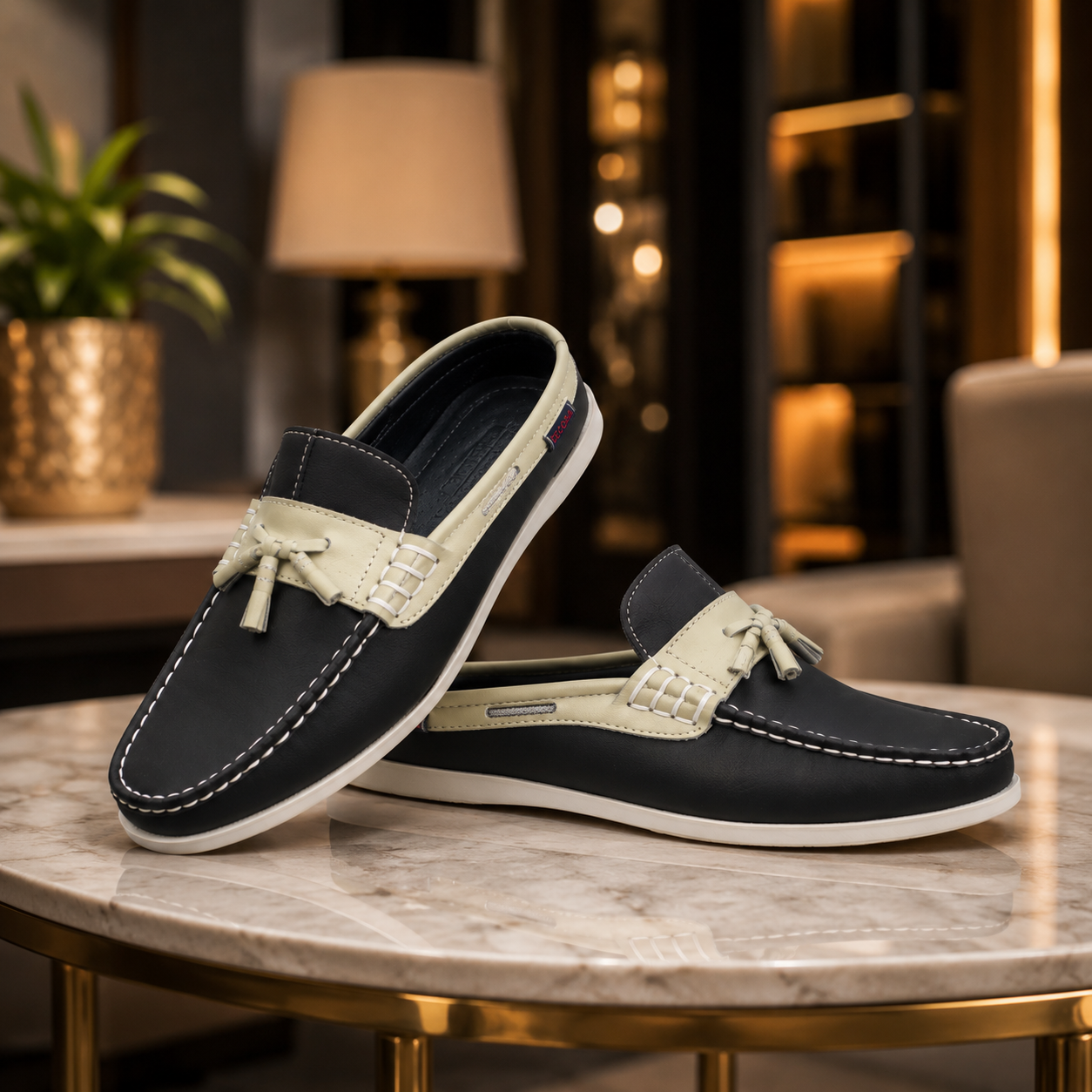 Mocassin Babouche élégant et confortable conçu pour les hommes modernes