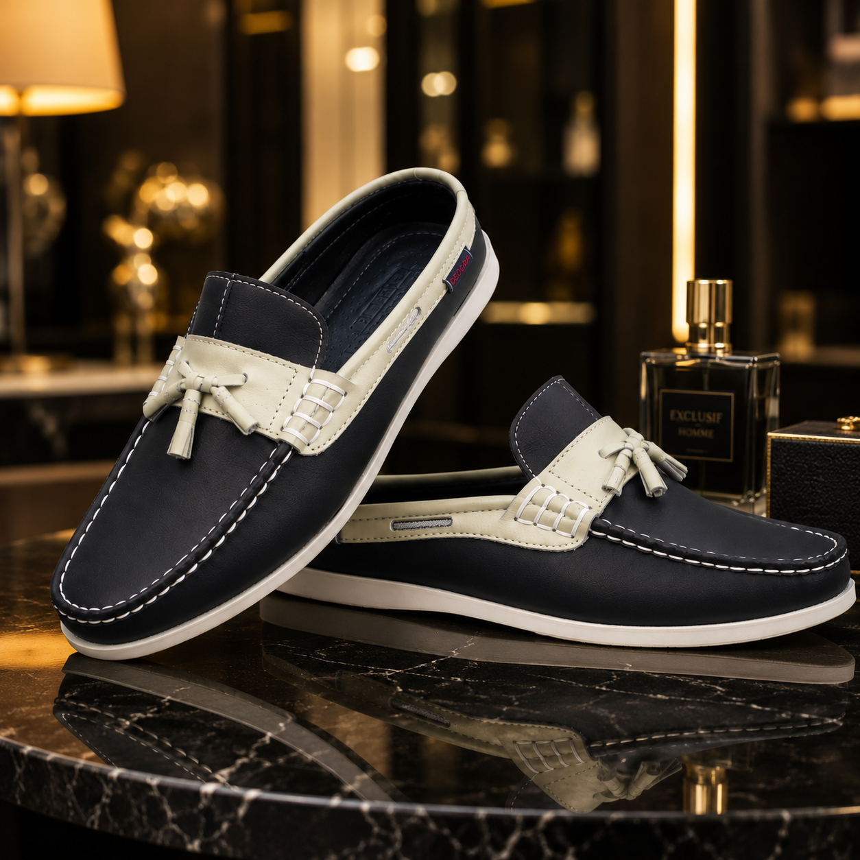 Mocassin Babouche élégant et confortable conçu pour les hommes modernes