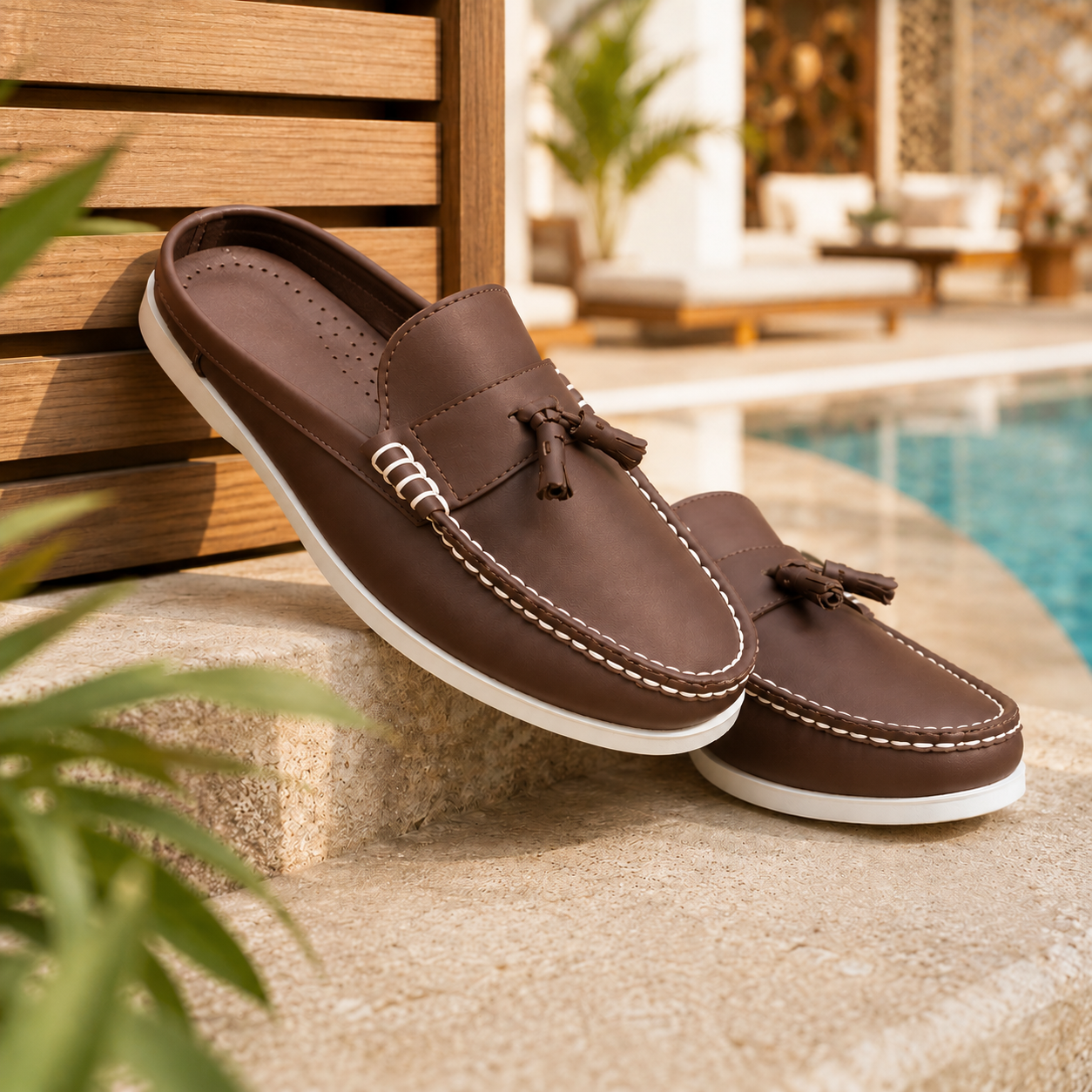 Mocassin Babouche élégant et confortable conçu pour les hommes modernes