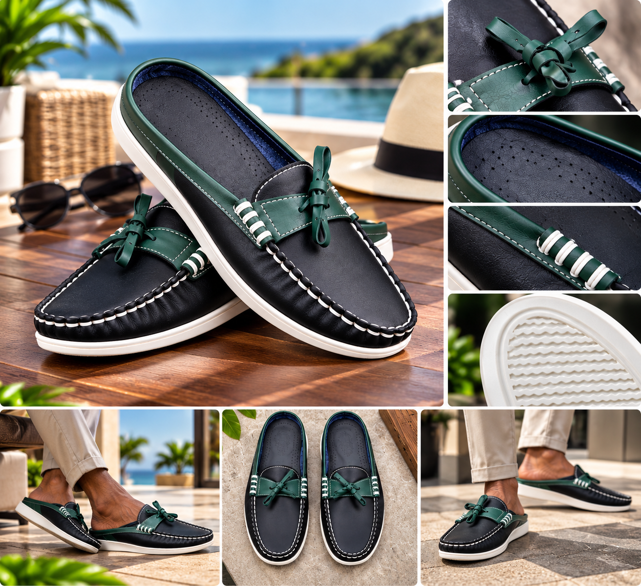 Mocassin Babouche Hommes Premium - Elegance & Confort