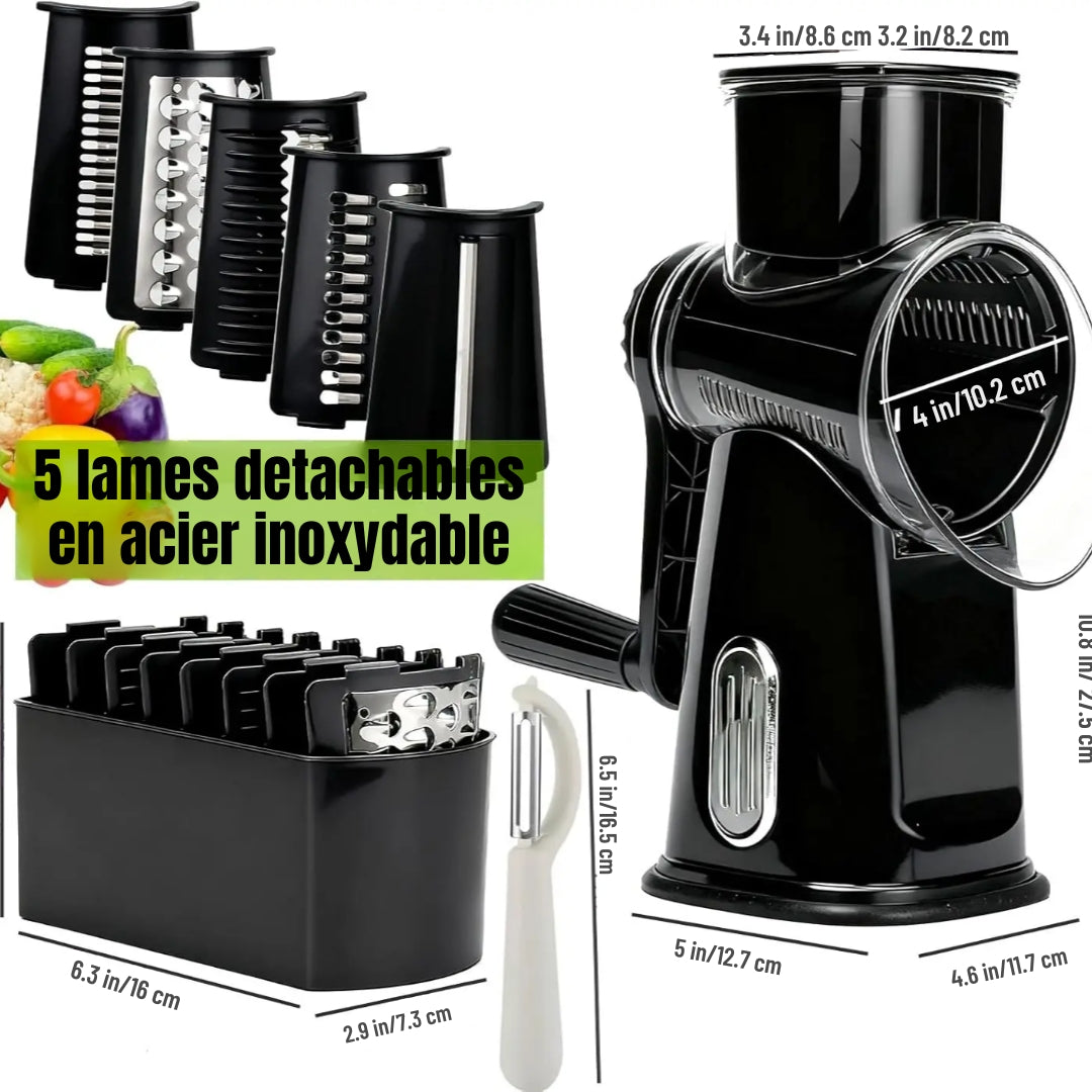 Hachoir-Râpe Manuel Multifonction