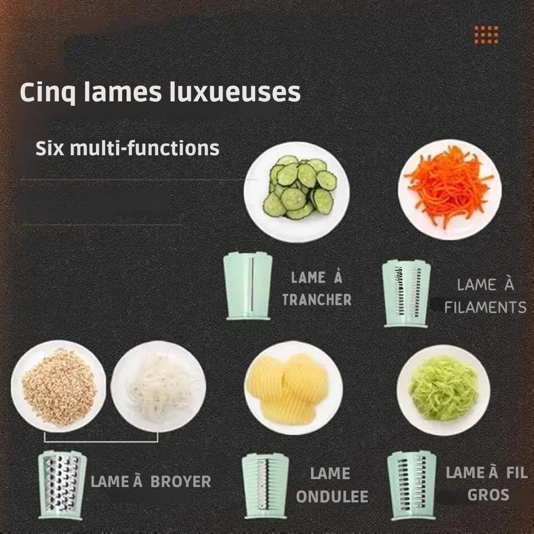 Hachoir-Râpe Manuel Multifonction